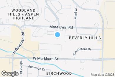 Map image of the property - Residences at Overlook