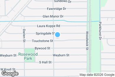 Map image of the property - 7509 Touchstone St