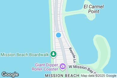 Map image of the property - 3360 Mission Blvd
