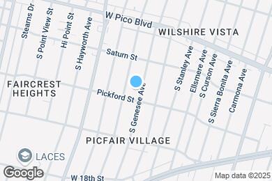 Map image of the property - 1557 S Genesee Ave