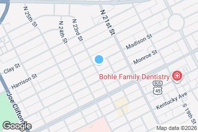 Map image of the property - 2222 Madison St