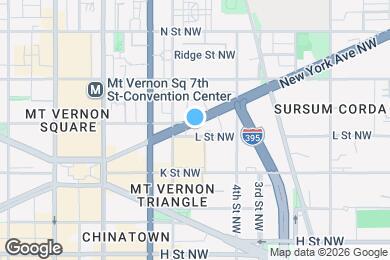 Map image of the property - 460 New York Ave NW