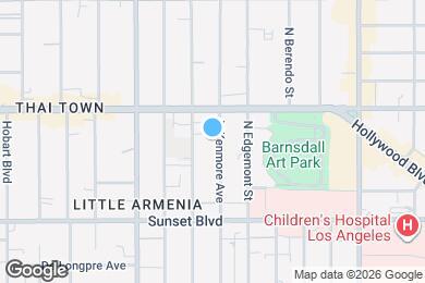 Map image of the property - 1629 1/2 N Kenmore Ave