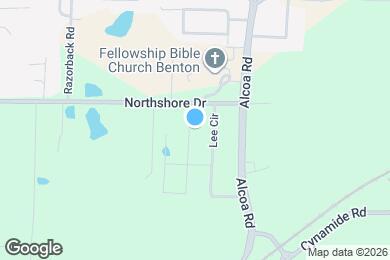 Map image of the property - 2424 Vivian Dr