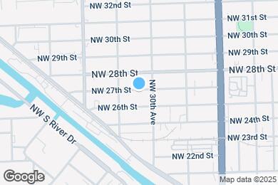 Map image of the property - 3042 NW 27th St