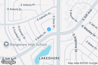 Map image of the property - 18298 E Baltic Pl