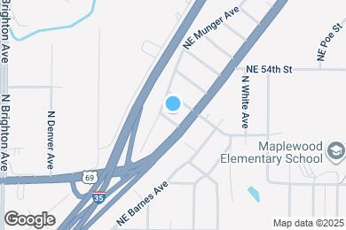 Map image of the property - 5637 NE Lancaster St