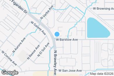 Map image of the property - 3770 W Barstow Ave