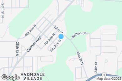 Map image of the property - 3215 6th Ave N