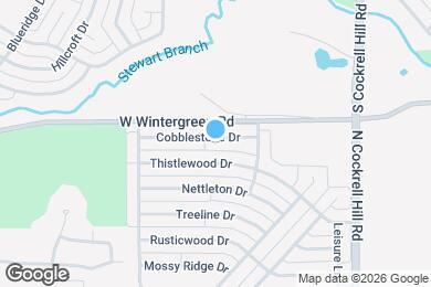 Map image of the property - 1424 Cobblestone Dr