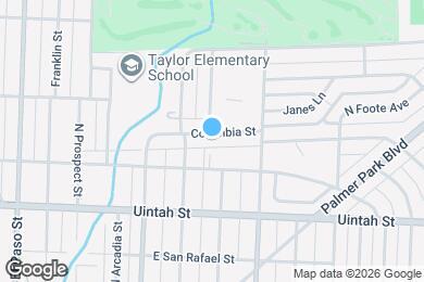 Map image of the property - 1017-1019 Columbia St