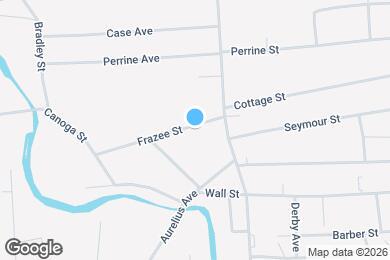 Map image of the property - 10 Frazee St
