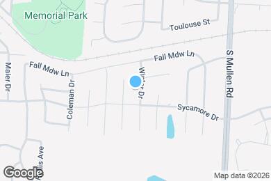 Map image of the property - 610 Winter Dr