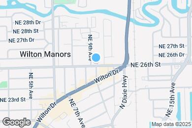 Map image of the property - 2601 NE 9th Ter