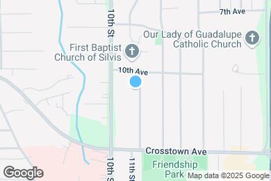 Map image of the property - 1018 11th St