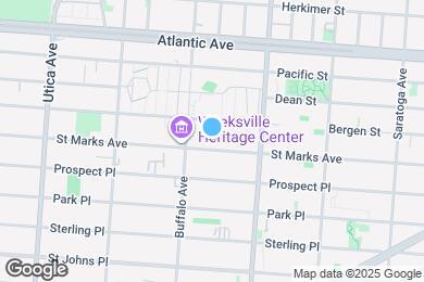Map image of the property - 1337 Saint Marks Ave