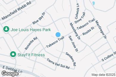 Map image of the property - 659 Tabasco Trail