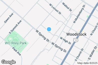 Map image of the property - 407 W High St