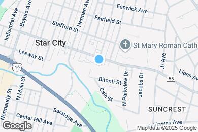 Map image of the property - 1381 Randall St