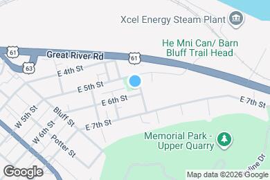 Map image of the property - 520 Centennial St