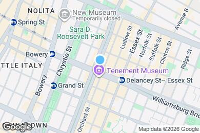 Map image of the property - 120 Allen St