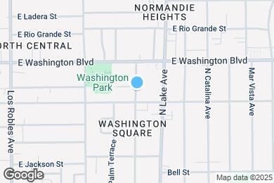 Map image of the property - 1262 N Hudson Ave