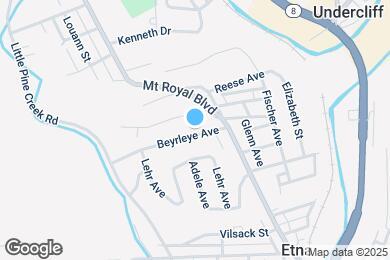 Map image of the property - 20 Beyrleye Ave