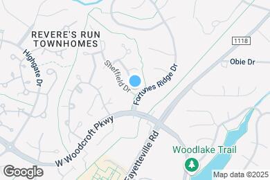 Map image of the property - 5500 Fortunes Ridge Dr