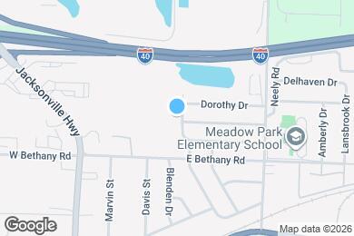 Map image of the property - 321 Glynn Ln