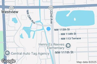 Map image of the property - 11434 NW 22nd Ave