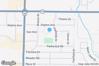 Map image of the property - 2122 Sun Cir