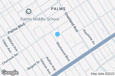 Map image of the property - 3640 Westwood Blvd