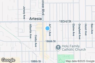 Map image of the property - 18423 Arline Ave