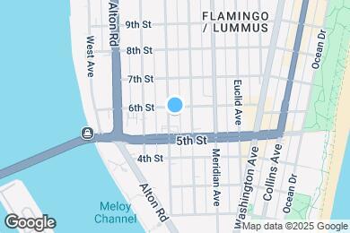Map image of the property - 545 Michigan Ave