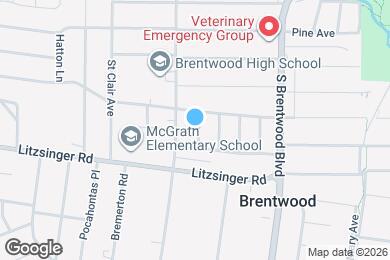Map image of the property - 2315 Hill Ave