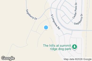 Map image of the property - 1589 S White Sage Dr