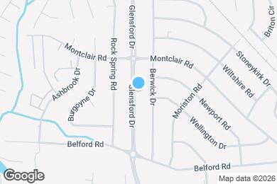 Map image of the property - 729 Glensford Dr