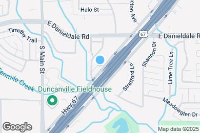 Map image of the property - 1610 Horizon St