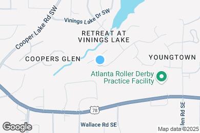 Map image of the property - 5785 Vinings Retreat Way SW