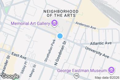 Map image of the property - 579 University Ave