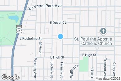 Map image of the property - 2212 Farnam St