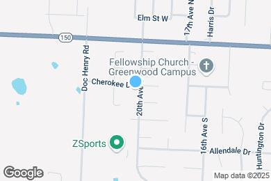 Map image of the property - 400 20th Ave S
