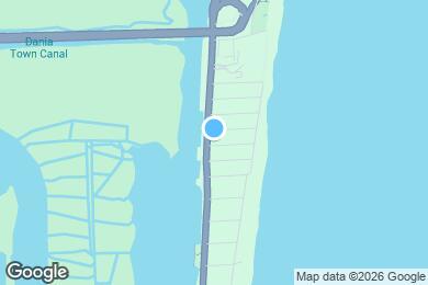 Map image of the property - 5601 N Ocean Dr