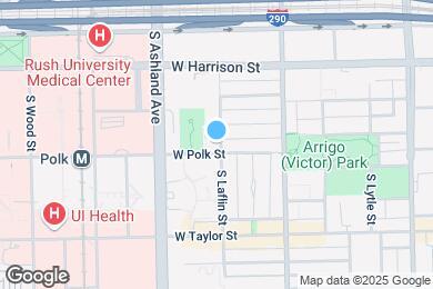 Map image of the property - Harris Point Chicago