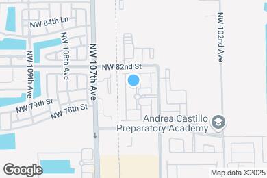 Map image of the property - 8024 NW 105th Ave