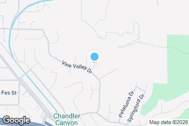 Map image of the property - 8532 Vine Valley Dr