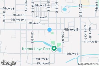 Map image of the property - 916 23rd St E