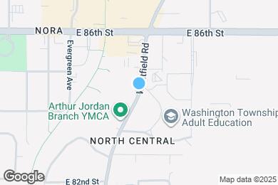 Map image of the property - 8506 Westfield Blvd