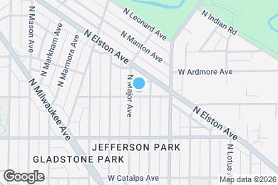 Map image of the property - 5707 N Major Ave