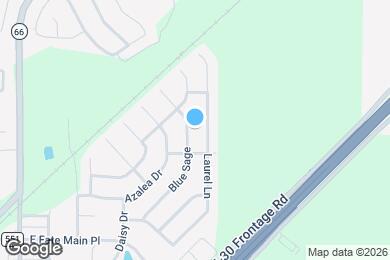 Map image of the property - 308 Blue Sage